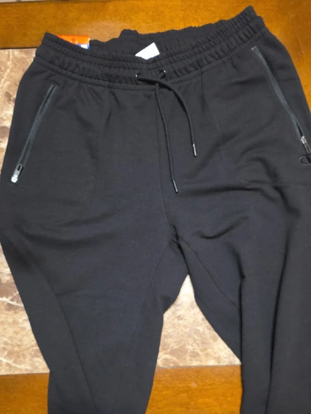Champion Black Elastic Waist Athletic Joggers